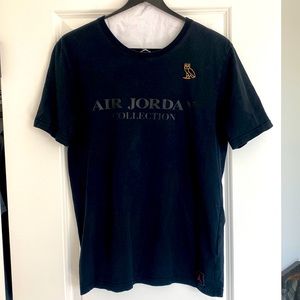 Ovo x Jordan collection black t shirt